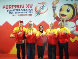 Hadiri Opening Ceremony Porprov XV SUMSEl 2025, Wabup Banyuasin Beri Motivasi pada Kontingen