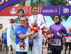 Semarak Korpri Run Warnai Pesta Rakyat Pornas Korpri XVII di Sumsel