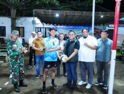 Turnamen Bola Voli Antar Desa se-Blitar Raya MUSPIKA CUP 2025 Resmi Dibuka, Meriahkan HUT TNI ke-80 di Aloon-Aloon Lodoyo