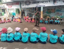 TNI dan TK Darma Wanita Serang Gelar Edukatif Tanamkan Cinta Tanah Air Sejak Dini