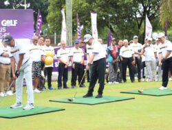 Gubernur HD Buka Turnamen Golf Dies Natalis ke-65 Fakultas Teknik Unsri
