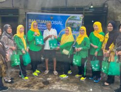 Lapas Tanjung Raja Salurkan Bantuan Sosial Peringati Hari Bakti Kemenimipas Pertama