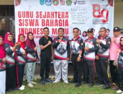 Peringatan HUT PGRI ke-80 di Kecamatan Payaraman Penuh Khidmat dan Meriah