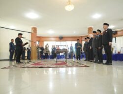 Setelah Seleksi Ketat, Enam Pejabat Terpilih Hasil Selter Dikukuhkan