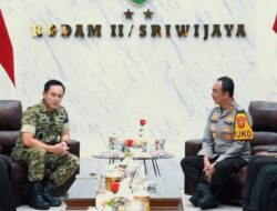 Kapolda Sumsel Laksanakan Lawatan Kerja ke Gubernur Sumatera Selatan Perkuat Sinergitas