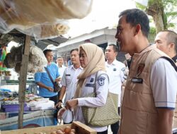 Bapanas RI dan Polda Sumsel Cek Ketersediaan Sembako di Pasar Kayuagung