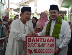 Safari Ramadhan Kenten Talang Kelapa, Bupati Banyuasin Ungkap PDAM Banyuasin Akan Segera Direvitalisasi