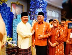 Halal Bihalal, Bupati HM Toha Tohet dan Wakil Bupati Abdur Rohman Husen Pererat Sinergi dengan Pemprov Sumsel