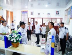 Hari Pertama Kerja Pasca Lebaran Idul Fitri 1447 H, Bupati Muba Lakukan Pengecekan Pelayanan Publik