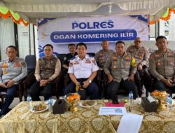 Polres OKI Ikuti Zoom Bersama Kapolri Bahas Antisipasi Arus Balik Idul Fitri 1447 H