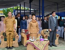 Hj. Bertha Hadiri Pelepasan Siswa-Siswi SMA Negeri 1 Pagar Alam Angkatan ke-58