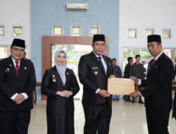 Wako Ludi Lantik 179 Pejabat Pemkot Pagar Alam