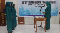 Tiga Ketua TP-PKK Kecamatan Dilantik