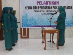 Tiga Ketua TP-PKK Kecamatan Dilantik