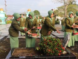 HUT ke-80 Persit, Ziarah Rombongan di TMP Kesuma Bangsa Jadi Momentum Teladani Pahlawan