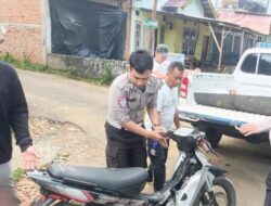 Personel Gabungan Bergerak Cepat, Bubarkan Balap Liar di Air Perikan,Satu Kendaraan R2 Diamankan