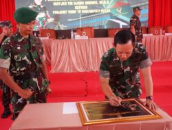 Perkuat Kebersamaan, Dandim 0402/OKI-OI Dampingi Pangdam II/Sriwijaya Kunjungan Kerja ke OKI dan OI