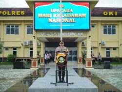 Polres OKI Tekankan Disiplin dan Soliditas dalam Upacara Hari Kesadaran Nasional