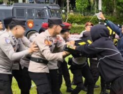 Polres Pagaralam Gelar Simulasi Pengamanan Kota Sesungguhnya, Angkat Skenario Demo Kelangkaan BBM