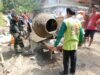 Pengecoran Jalan Jembatan Perintis Garuda Capai Progres Signifikan, TNI dan Warga Terus Bersinergi