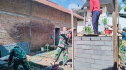 Bangun Sanitasi Babinsa Kerjen Bersama Warga, Wujud Nyata Pencegahan Penyakit