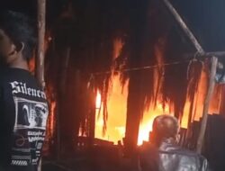 Kebakaran Sumur Ilegal Kembali Terjadi di Keluang, di Tengah Operasi Penertiban Illegal Drilling