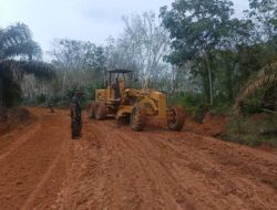 Satgas TMMD Kodim 0402/OKI Kebut Pembukaan Jalan untuk Kesejahteraan Warga