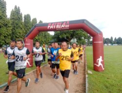 Jaga Kesiapan Fisik Prajurit, Personel Kodim 0808/Blitar Gelar Garjas Periodik I