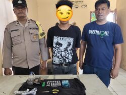 Kapolsek Dolok Batu Nanggar Pimpin Pengungkapan Sabu, Satu Tersangka Diringkus 21 Bungkus Klip Diamankan