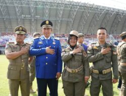 Wako Ludi Oliansyah Menghadiri HUT Damkar ke-107 dan HUT Pol PP ke-76 di Palembang