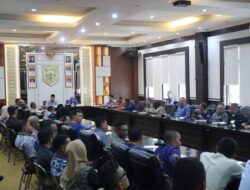 Wako Ludi Oliansyah dam Wawako Hj. Bertha Pimpin Rapat Persiapan HUT Kota Pagar Alam ke-25 TA 2026