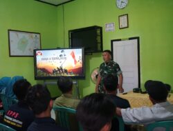 Melalui TMMD, Kodim 0402/OKI Tingkatkan Wawasan Kebangsaan Warga