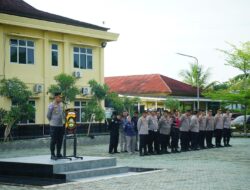 Polres OKI Gelar Apel Siaga May Day 2026, Ratusan Personel Disiagakan