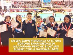 Siswa SMPN 4 Indralaya Utara Borong Enam Medali di Kejuaraan Pencak Silat IPSI Sumsel Cup III Nasional 2026