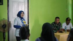 Sehat Bersama TMMD, Satgas Kodim 0402/OKI Berikan Penyuluhan Kesehatan kepada Warga