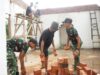 Kebut Pembangunan Musholla, Satgas TMMD Kodim 0402/OKI Tunjukkan Kepedulian