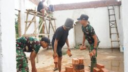 Kebut Pembangunan Musholla, Satgas TMMD Kodim 0402/OKI Tunjukkan Kepedulian