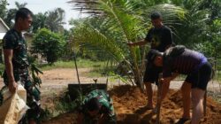 Progres Pembangunan MCK TMMD Ke-128 Terus Berjalan di Desa Pematang Sukatani