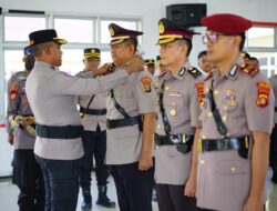 Sertijab di Polres OKI Berlangsung Khidmat, Ini Pesan AKBP Eko Rubiyanto