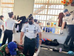 Lapas Kelas IIB Fakfak Deklarasi Zero HALINAR, Petugas dan WBP Jalani Tes Urine serta Razia Blok Hunian