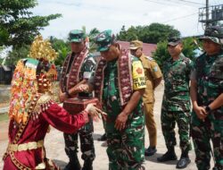 Pastikan Program Berjalan Optimal, Ketua Tim Wasev TMMD Ke-128 Kunjungi Lokasi TMMD Kodim 0402/OKI