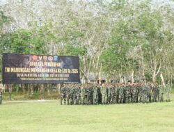 Tenda Berdiri Kokoh, Personel Mulai Bersiaga, TMMD Ke-128 Kodim Siap Ditutup Besok di Desa Pematang Sukatani