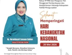 Ketua TP PKK Fakfak Ajak Masyarakat Maknai Hari Kebangkitan Nasional dengan Semangat Persatuan