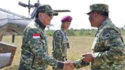 Menhan RI Kunjungi Yonif TP 808/Mbahammatta di Fakfak, Cek Kesiapan Personel hingga Ketahanan Pangan
