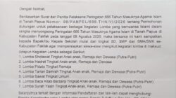 Disdikpora Fakfak Ajak Sekolah Siapkan Peserta Lomba Sambut 666 Tahun Masuknya Islam di Tanah Papua