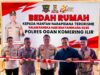 Hari Bhayangkara ke-80, Polres OKI Bedah Rumah Mantan Narapidana Terorisme di Desa Bumiarjo