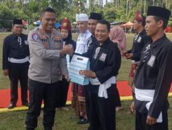 Apel Pendadaran PSHT Dipimpin Wakil Bupati OKI, Kapolres Ajak Peserta Jaga Kamtibmas