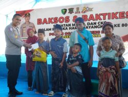 Sambut Hari Bhayangkara ke-80, Polres OKI Gelar Sunatan Massal dan Cek Kesehatan Gratis di Mesuji Raya
