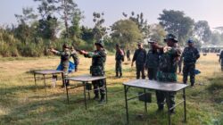 Personel Jajaran Kodim 0808/Blitar Gelar Latihan Menembak Senjata Ringan Semester I