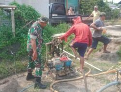 Atasi Kendala Air, Babinsa Dadaplangu Serka Marjan Bantu Pembuatan Sumur Bor untuk Pertanian